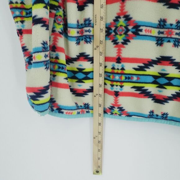 Southern Marsh Sweater XXL Cream Harbuck Aztec Pullover Fleece 1/4 Zip - Picture 5 of 13